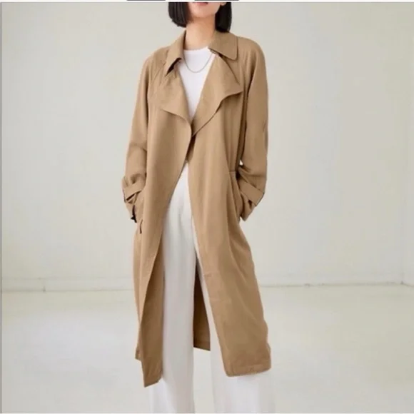 Aritzia Jackets Coats Aritzia Lawson Trench Size Xs Camel